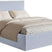NADUVI Collection Bedframe Esmay chenille met opbergruimte 140 x 200