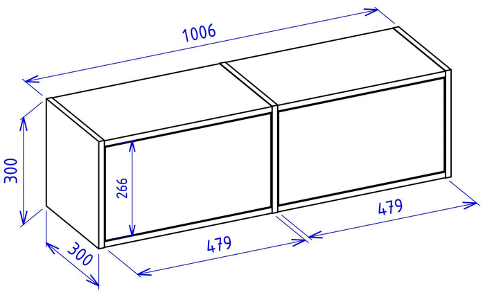 NADUVI Collection TV-meubel Fermo
