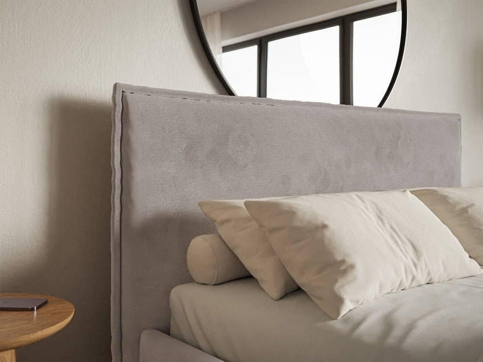 NADUVI Collection Bedframe Esmay velvet 200 x 200 cm