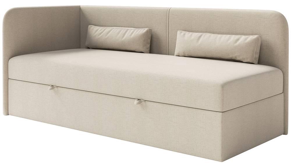 NADUVI Collection Jeugdbed Cambrils chenille links 90 x 200 cm met