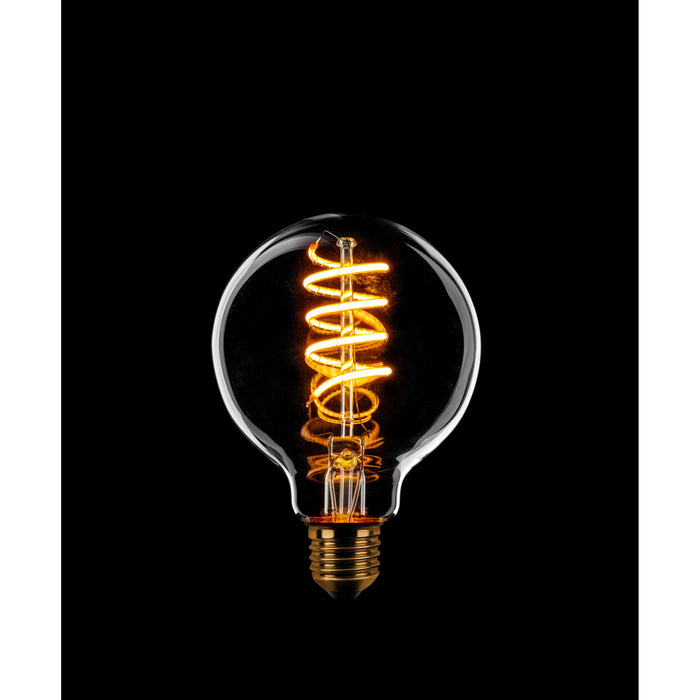 ETH Globe 80mm Filament spiraal LED 4w E27 240v 2200k dimbaar helder