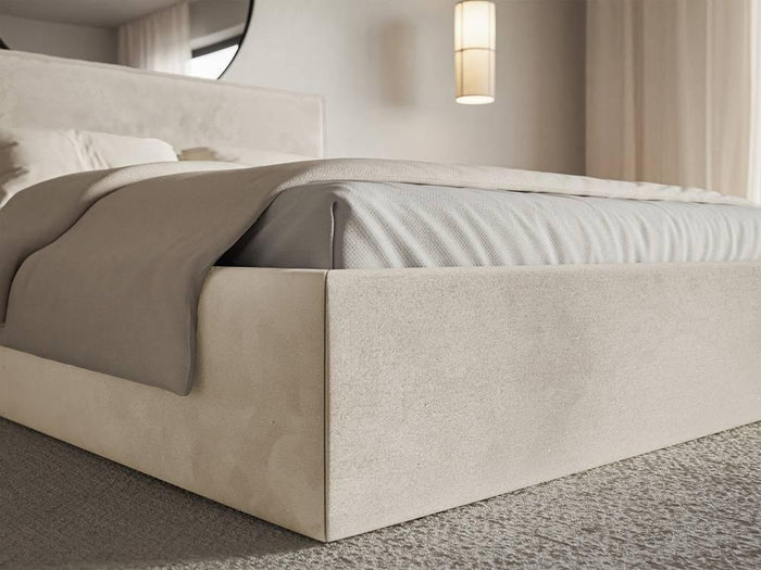 NADUVI Collection Bedframe Esmay velvet met opbergruimte 160 x 200 cm
