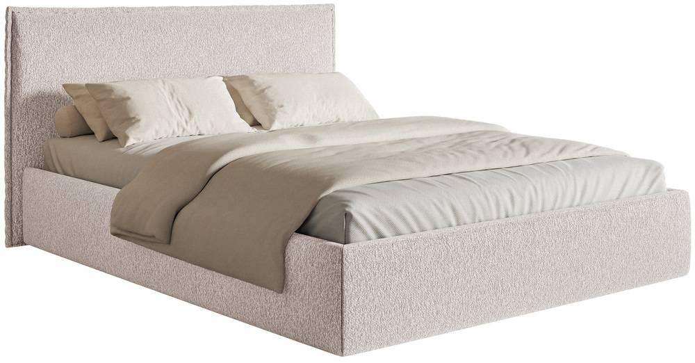 NADUVI Collection Bedframe Esmay chenille 180 x 200 cm