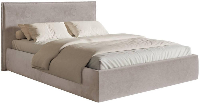 NADUVI Collection Bedframe Esmay velvet 140 x 200 cm