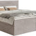 NADUVI Collection Boxspring Esmay velvet met opbergruimte en topper