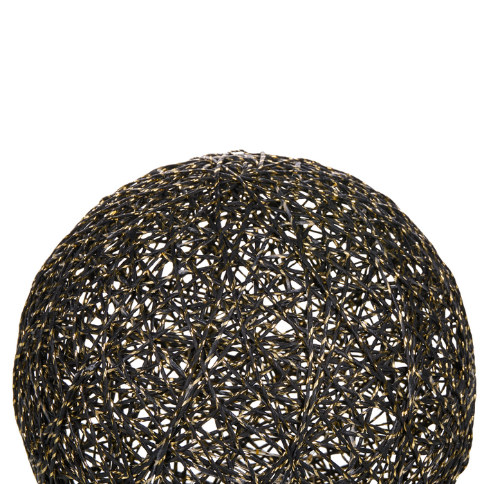 Beliani - BOLMEN - LED kerstdecoratie - Zwart - Papier