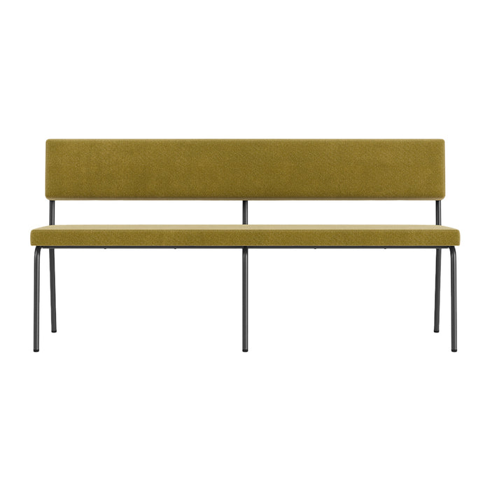 FÉST Monday 2-zits Eetkamerbank - Royal - Pistache / Black