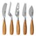 Cheese knife set Small Oslo+