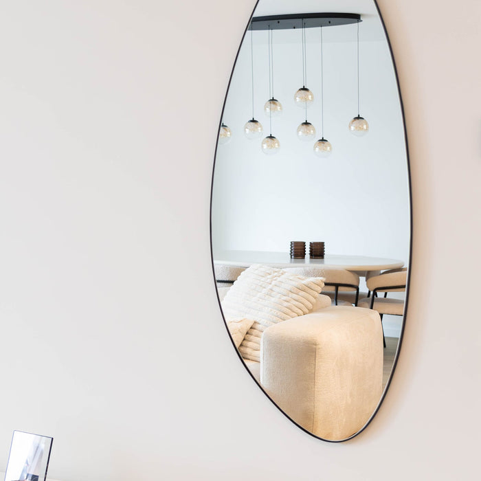 Atmooz Spiegel Ovaal Stone XL - Wandspiegel Metaal