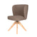 Puur Jude draaistoel hout - taupe
