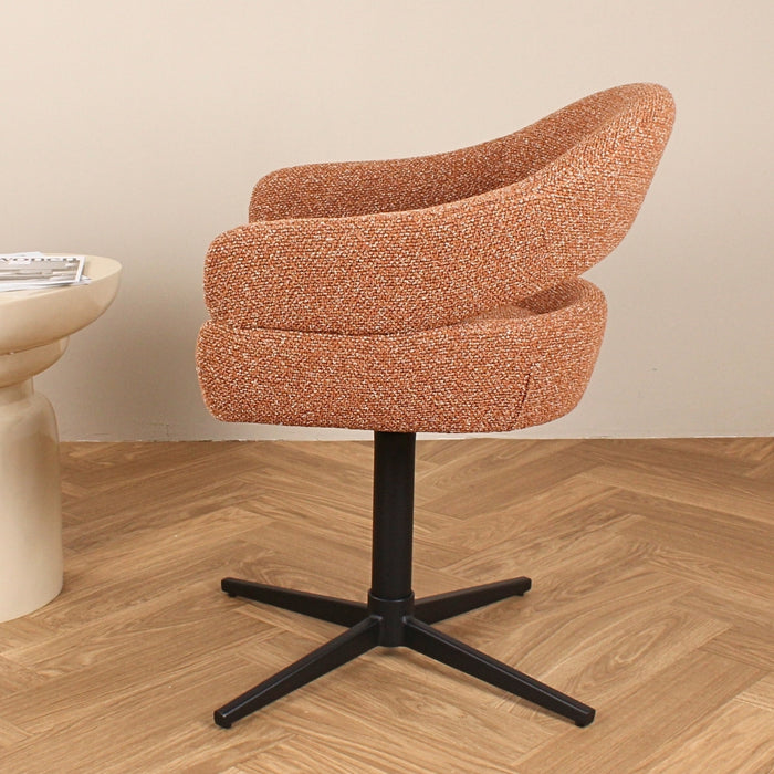 DS4U Mila terugdraai stoel - roestbruin