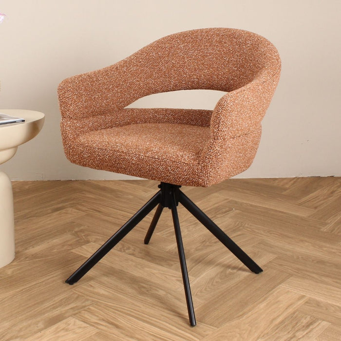 DS4U Bibi terugdraai stoel - roestbruin