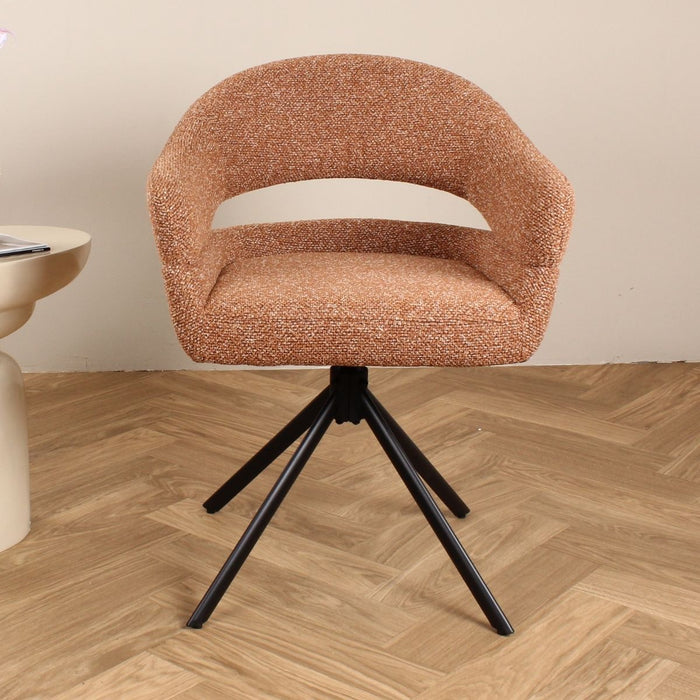 DS4U Bibi terugdraai stoel - roestbruin