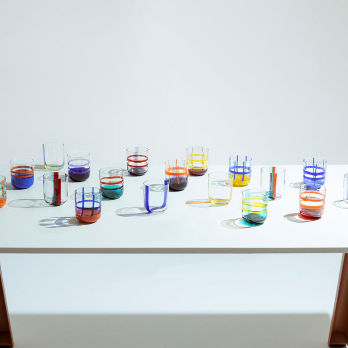 Ichendorf Milano Gesti Waterglas - Bordeaux / Lila