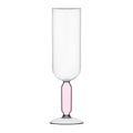 Ichendorf Milano Bloom Champagneglas H 22 cm - Lichtroze