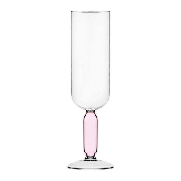 Ichendorf Milano Bloom Champagneglas H 22 cm - Lichtroze