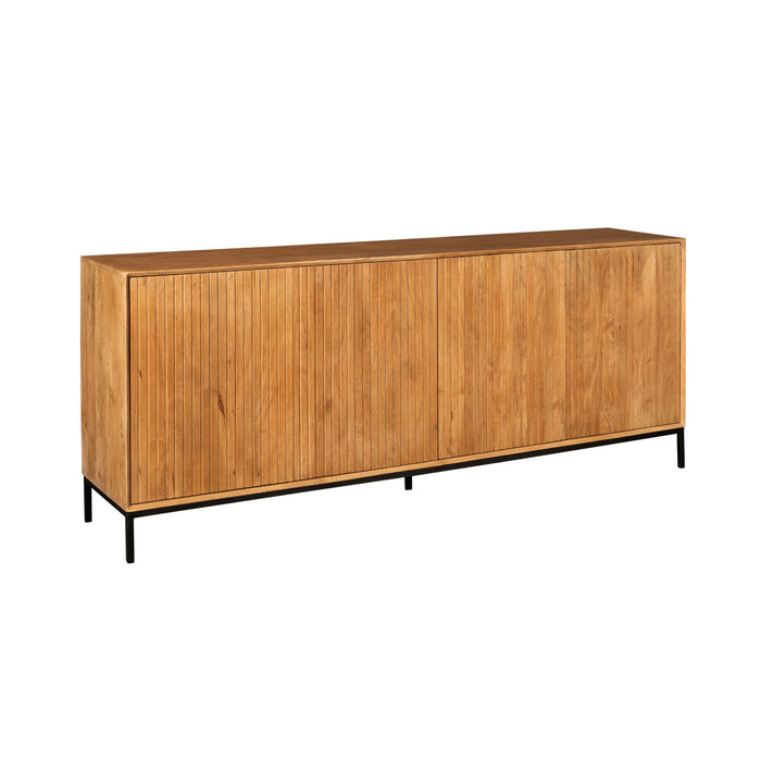 StarFurn - Dressoir Naturel Hout - 210x45x85cm - Madison