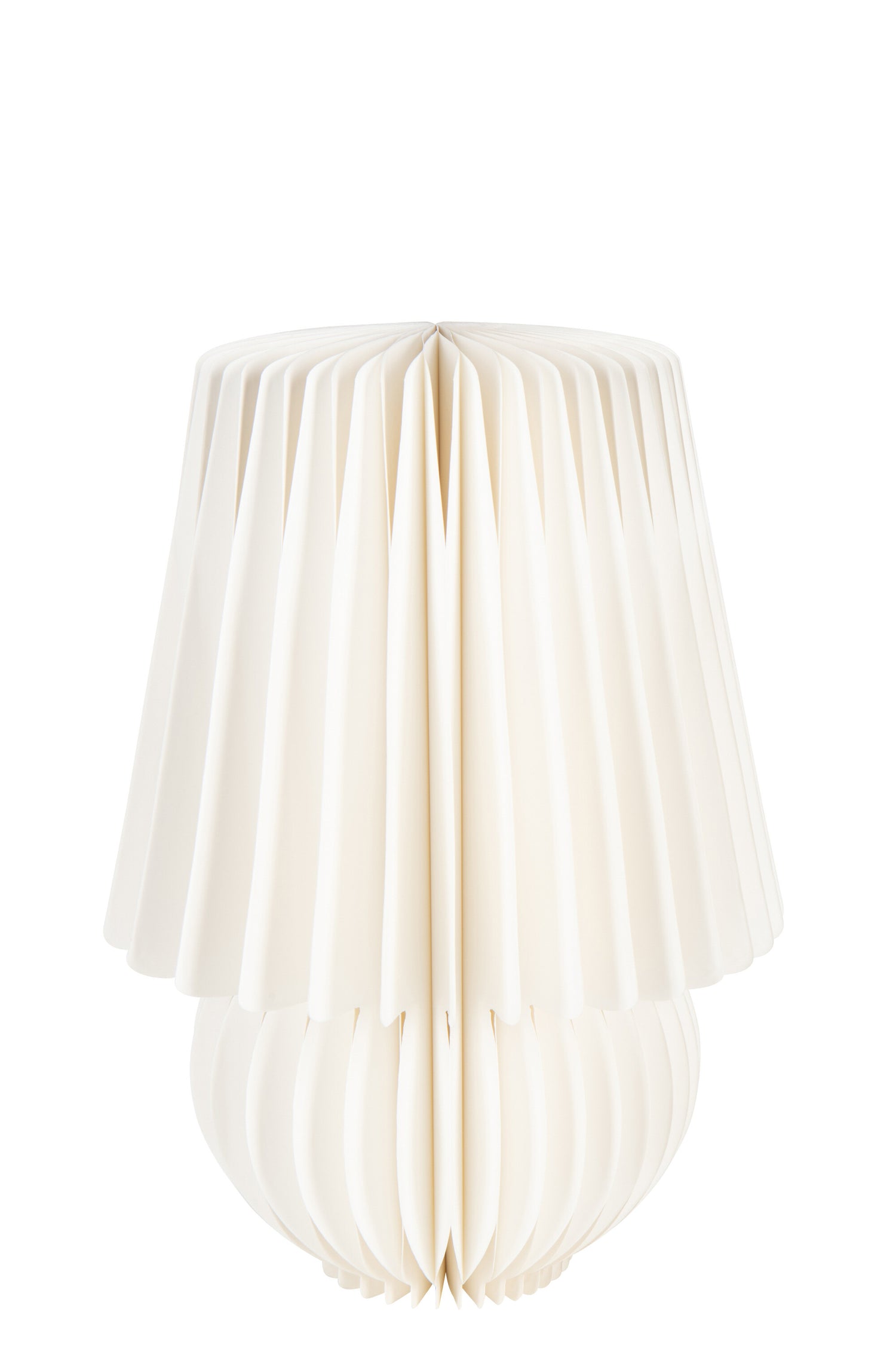 J-Line lampenkap Vouwbaar - papier - gebroken wit