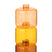 J-Line vaas Rond - glas - oranje - small - 3 stuks