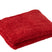 J-Line deken Chenille - polyester - rood