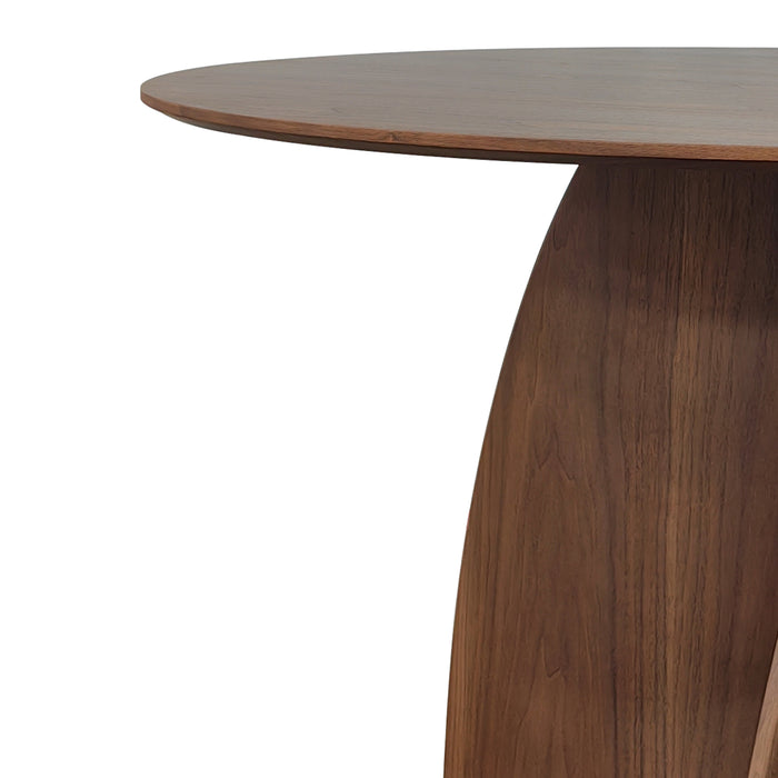 by fonQ Swirl Eettafel - Walnoot