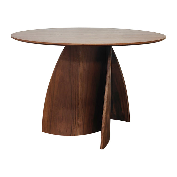 by fonQ Swirl Eettafel - Walnoot