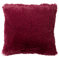 Dutch Decor kussenhoes FLUFFY - 45x45 cm Red Plum