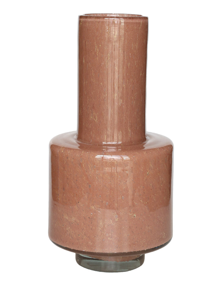 Vase The World Volta Elite brown Ø19 x H36 cm