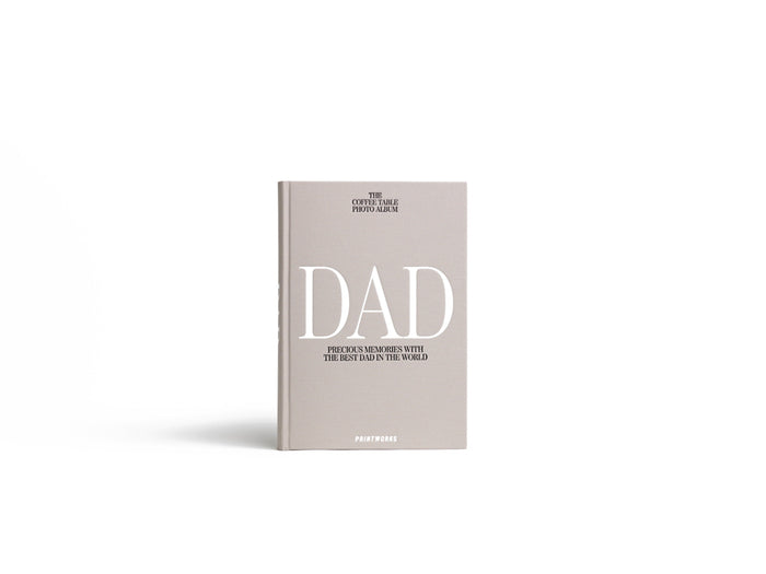 Printworks Fotoboek - Dad - Grijs