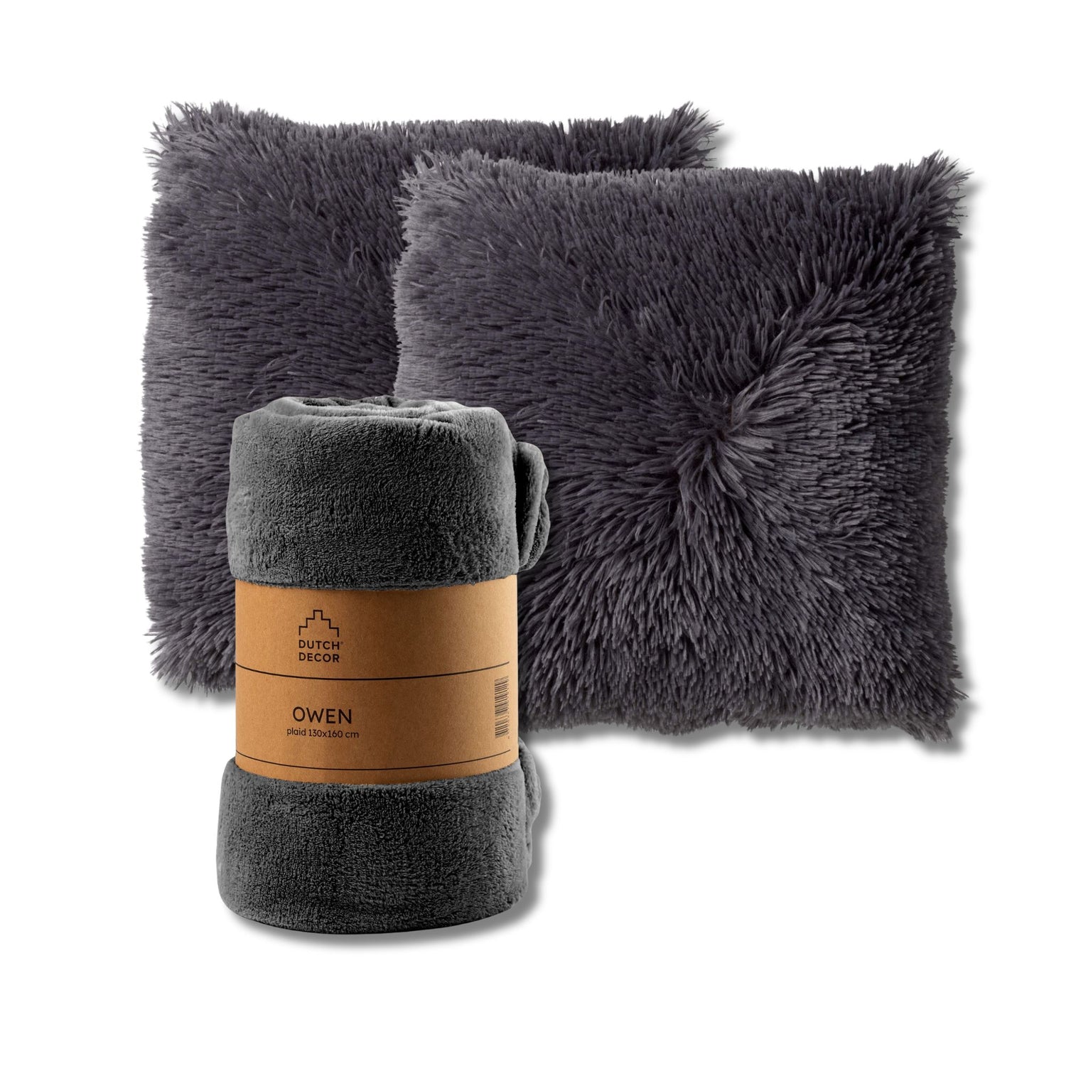 Dutch Decor Set van 2 sierkussens en 1 plaid