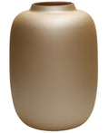 Vase The World Artic M matte gold Ø25 x H35 cm