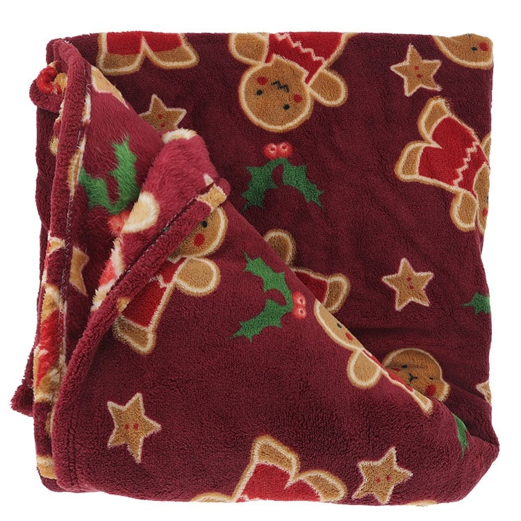 Unique Living - Plaid Ralf - 150x200cm - Rood