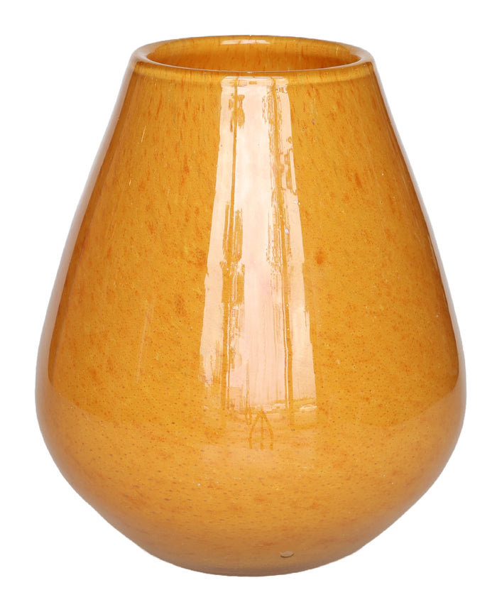 Vase The World Tasman Elite yellow Ø18 x H20 cm