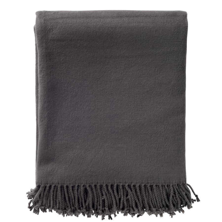 Plaid 150x200 cm | Annabella Charcoal Gray | Hoii