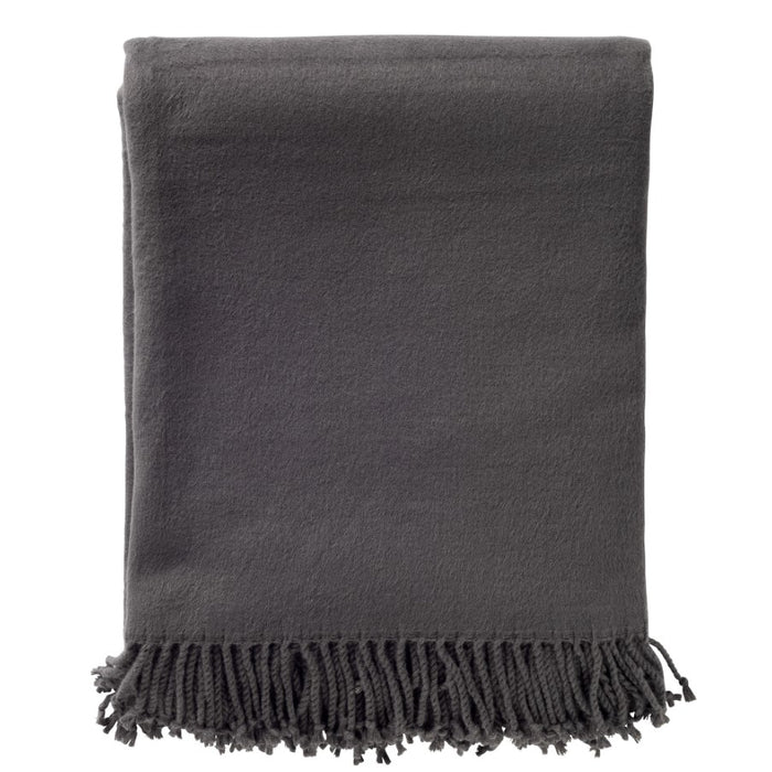 Plaid 150x200 cm | Annabella Charcoal Gray | Hoii