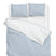 Zo Home Dekbedovertrek Katoen Punta di Cotone - powder blue