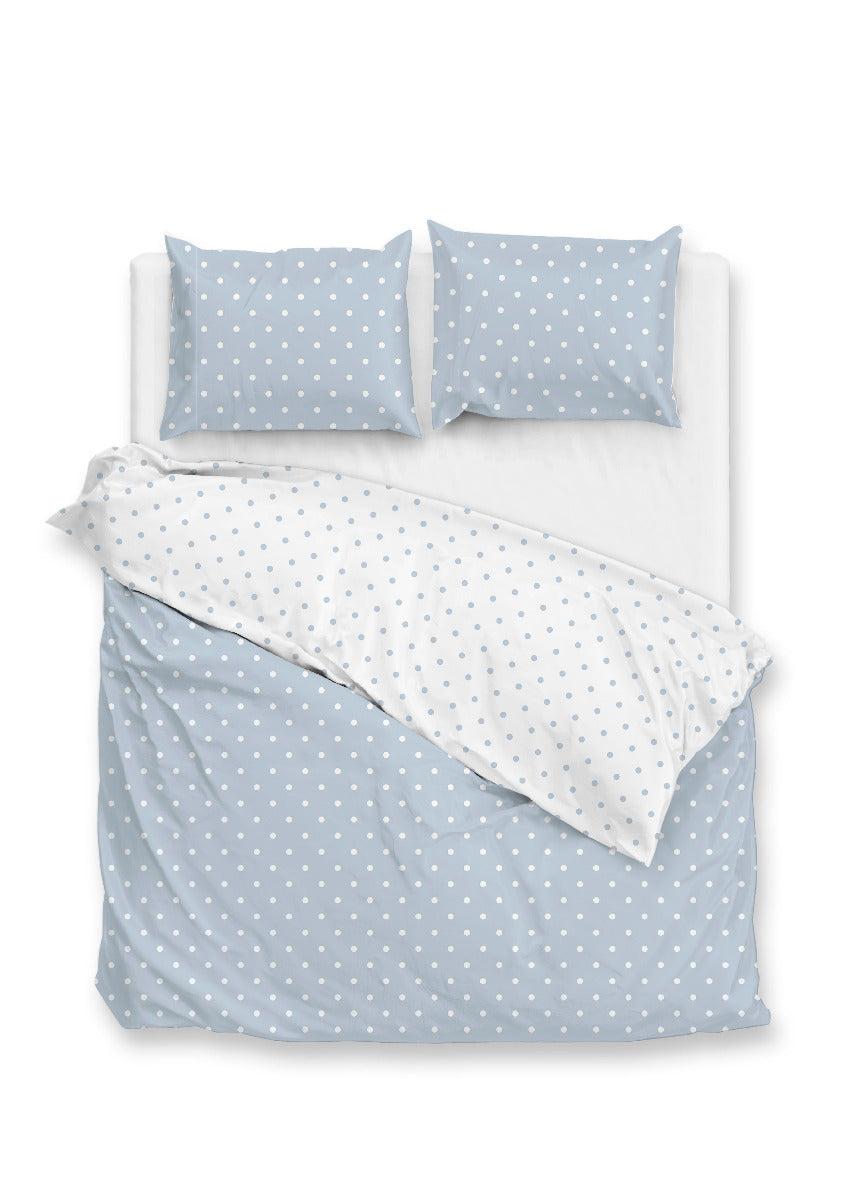 Zo Home Dekbedovertrek Katoen Punta di Cotone - powder blue