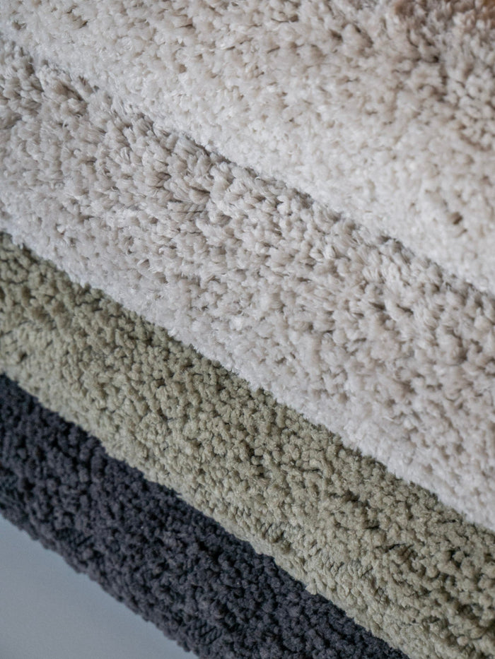 Atlas Badmat Caviar | 60 x 100 cm | Grijs | Polyester