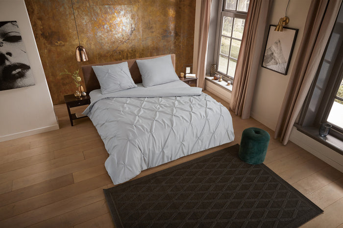 Pure Dekbedovertrek Micropercal Elegance - silver