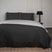 Superieur - Dekbedovertrek - Zwart; Grijs - Eenpersoons