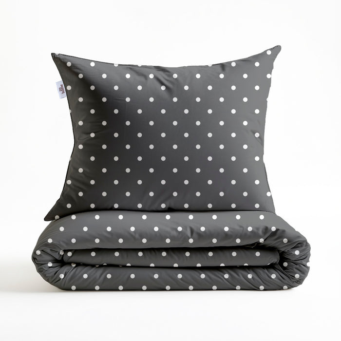 Zo Home Dekbedovertrek Katoen Punta di Cotone - pewter grey