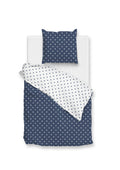 Zo Home Dekbedovertrek Katoen Punta di Cotone - maritime blue
