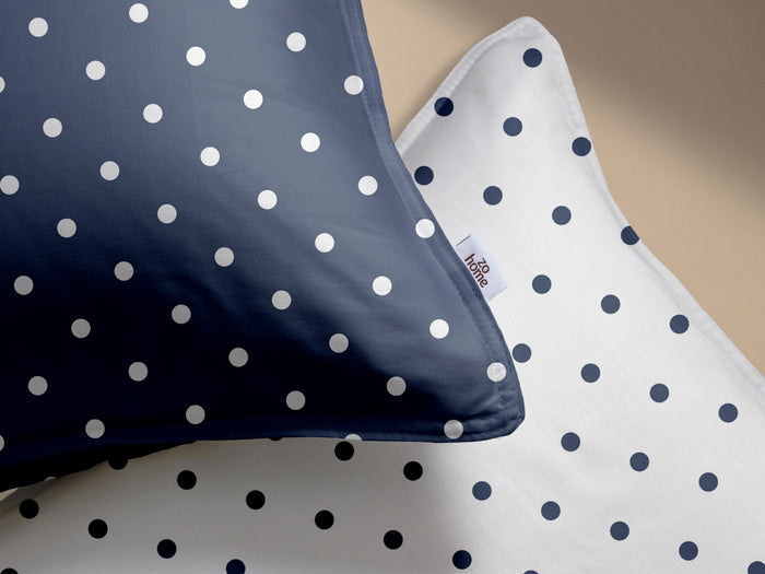Zo Home Dekbedovertrek Katoen Punta di Cotone - maritime blue