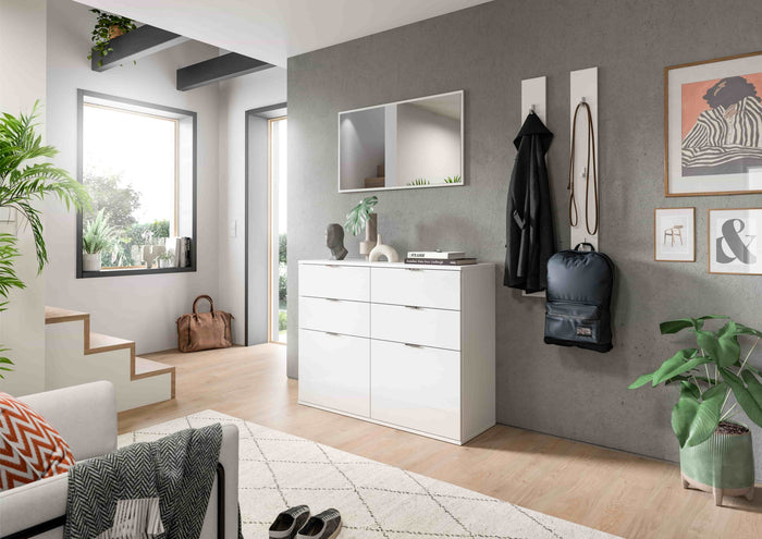 Furnilux ProjectxSpiegel wit NB | Spiegel - 2x92x52cm