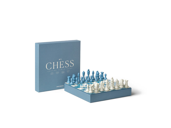 Printworks Spel Classic - Chess - Dusty Blue