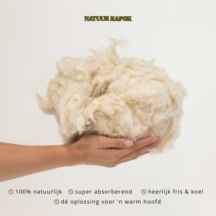 NachtrustOnline - Kapok Kussen- 70x60cm