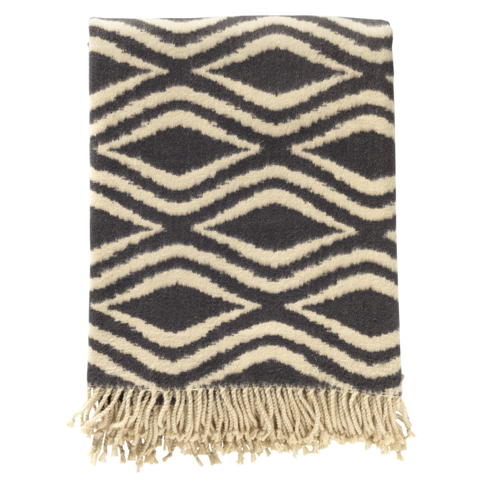 Plaid 150x200 cm | Amorella Charcoal Gray | Hoii