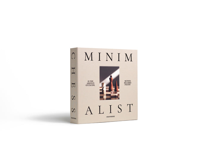 Printworks Spel - Chess Wood - The Minimalist