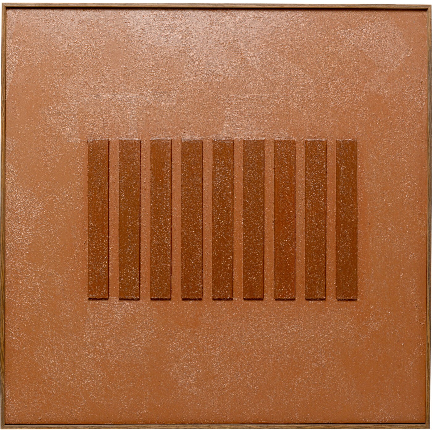 Schilderij Art Row 100x100cm bruin Kare Design