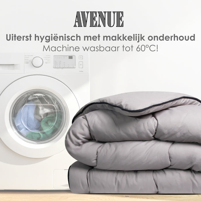 Avenue - Microvezel - Taupe - All-Year Dekbed - 240x220cm